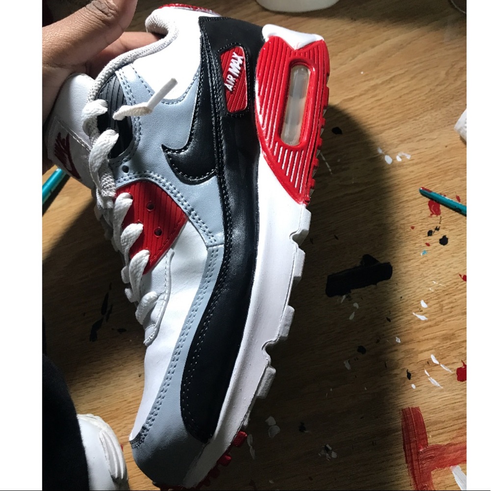 Custom air max 90s made by me